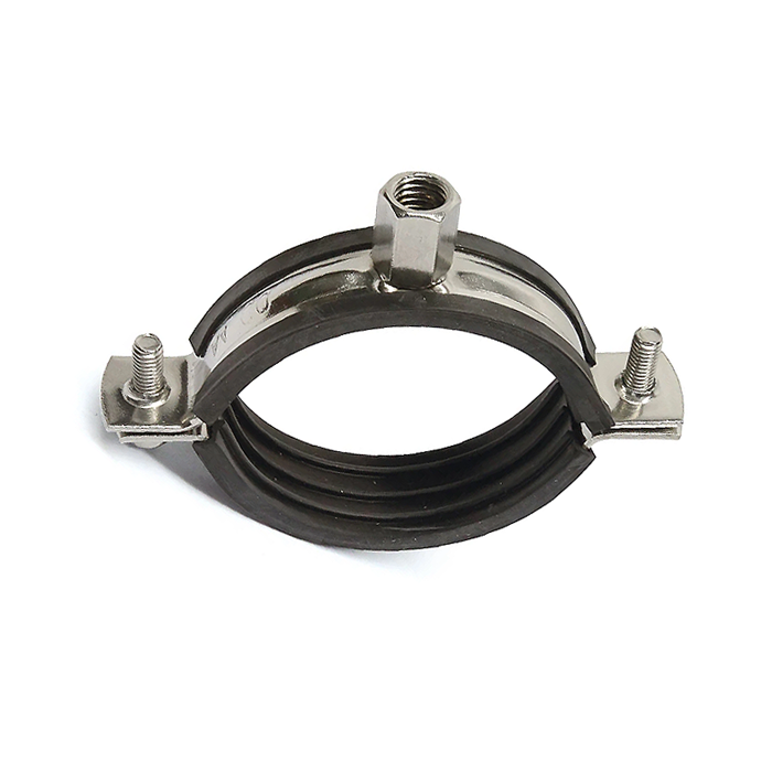 Stainless Rubber Lined Clamp M10