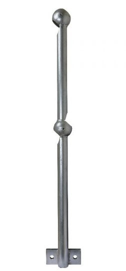 Galvanised Handrail Standard Side Base