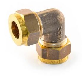 90° Brass Equal Elbow