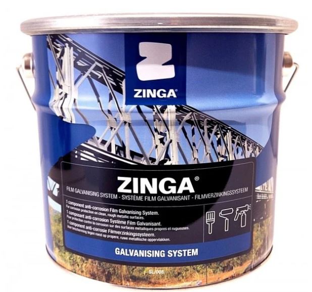 1kg Zinga Zinc Cold Galvanising Coating