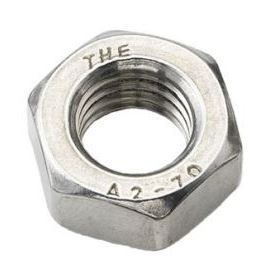 A2 Stainless Steel Full Nut