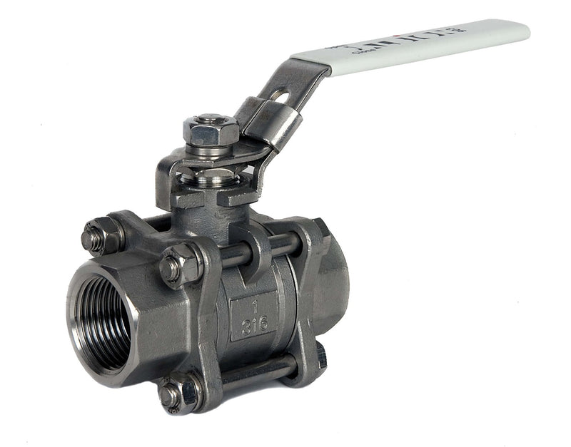 Albion Stainless Steel BSP/Socket Weld 3 Piece Ball Valve ART 903