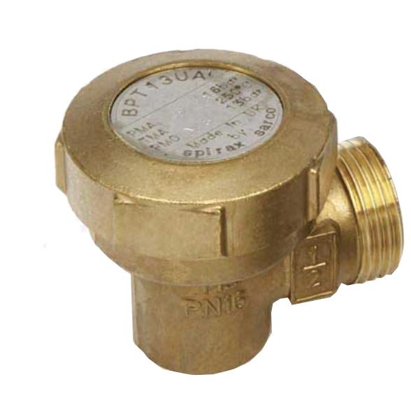 Spirax Sarco ½” Brass Balanced Pressure Thermostatic Steam Trap BPT13A