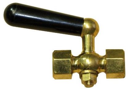 BSP Heavy Duty Brass Gauge Cock – Female/Female