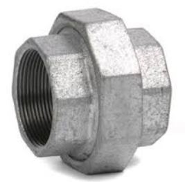 3000lb NPT Union Male/Female  A105 Hot Dipped Galvanised (HDG)