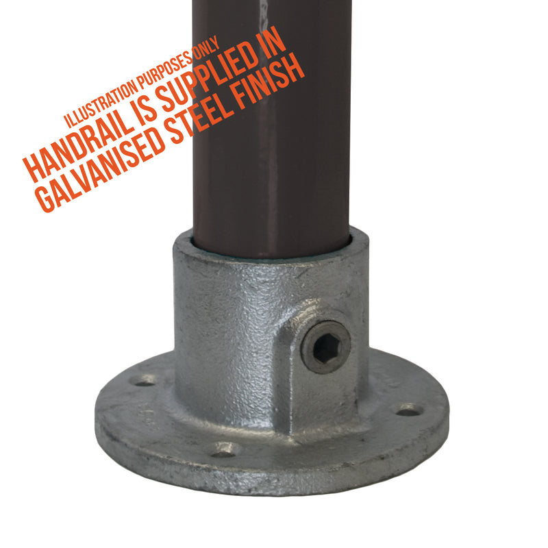 C11.131 Wall Flange - Handrail Fitting