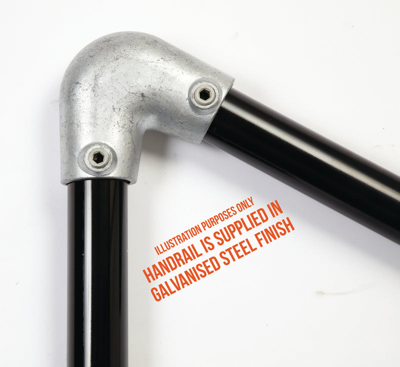 C72A.A122 Acute Angle Elbow 11° to 30° - Handrail Fitting