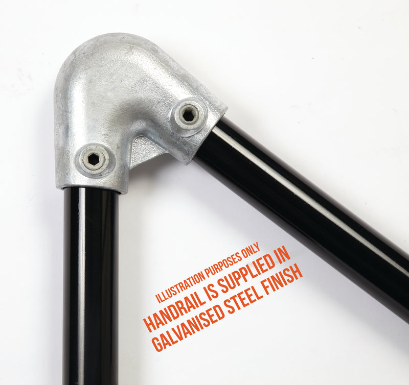 C72.122 Acute Angle Elbow 30° to 45° - Handrail Fitting
