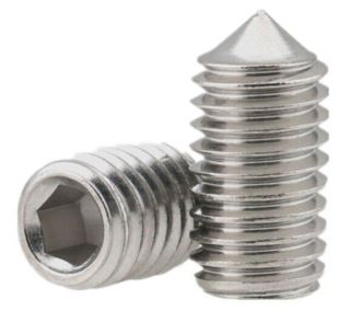 BZP HT Cone Pointed Set Screw