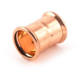 Copper Press-Fit Straight Coupling - Sanha
