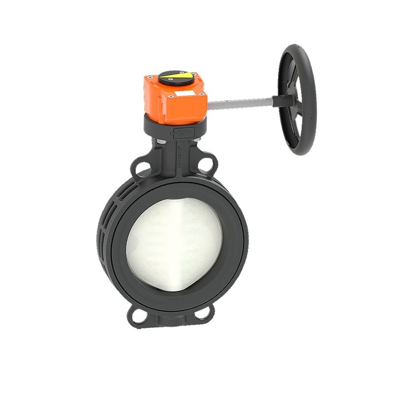 Georg Fischer DN50-DN300 PVC 565 Butterfly Valve PN10/16