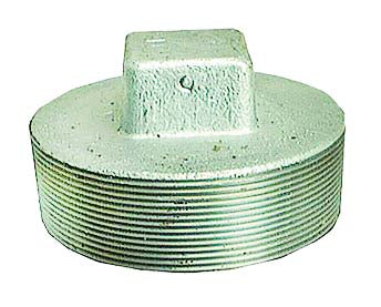 Galvanised Heavy Weight Plug EN10241