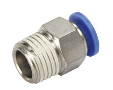 BSPT Pushfit Male Stud Coupling