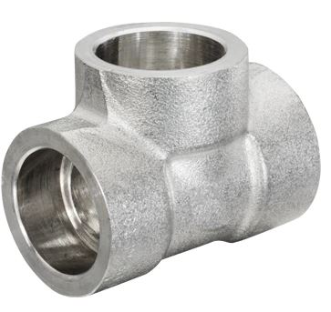 316 Stainless Steel 3000LB Socket Weld Tee