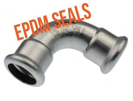 90° Female/Female Elbow with EPDM Seals