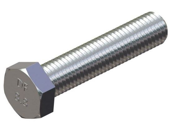 Stainless Steel Hex Bolt (M12 to M20)