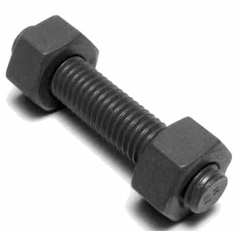L7 Stud Bolt with 2 Nuts