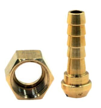 BSPP Brass Swivel Nut & Tail