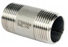BSP Stainless Threaded Barrel Nipple Grade 316