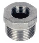 1/4"x 1/8" - 3 x 2.1/2" 150lb BSP Stainless Threaded Hexagon Reducing Bush Grade 316