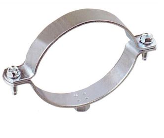 Unlined Zinc Plated Pipe Clamps